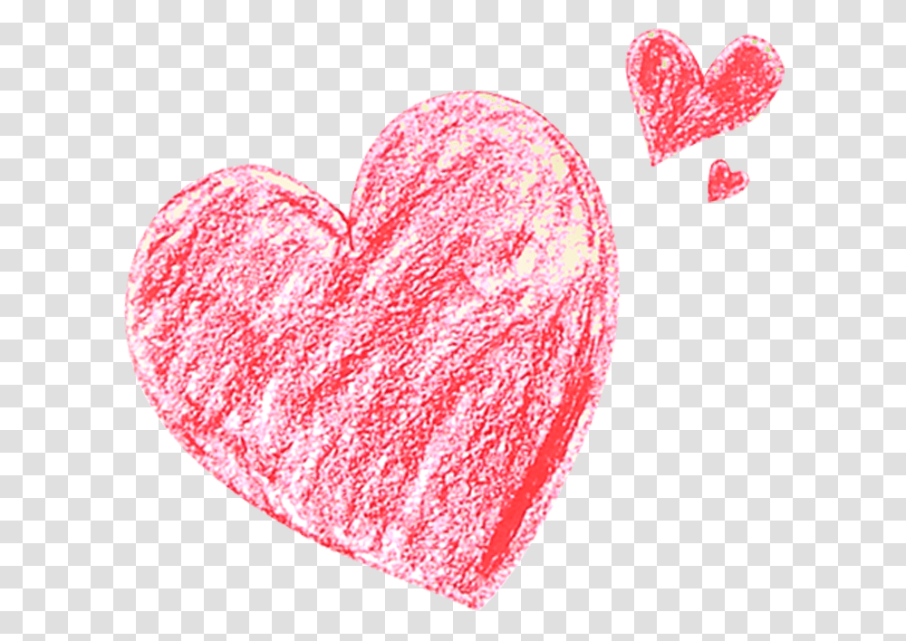 Heart Clip Art Chalk Heart No Background, Cushion, Sweets, Food, Confectionery Transparent Png