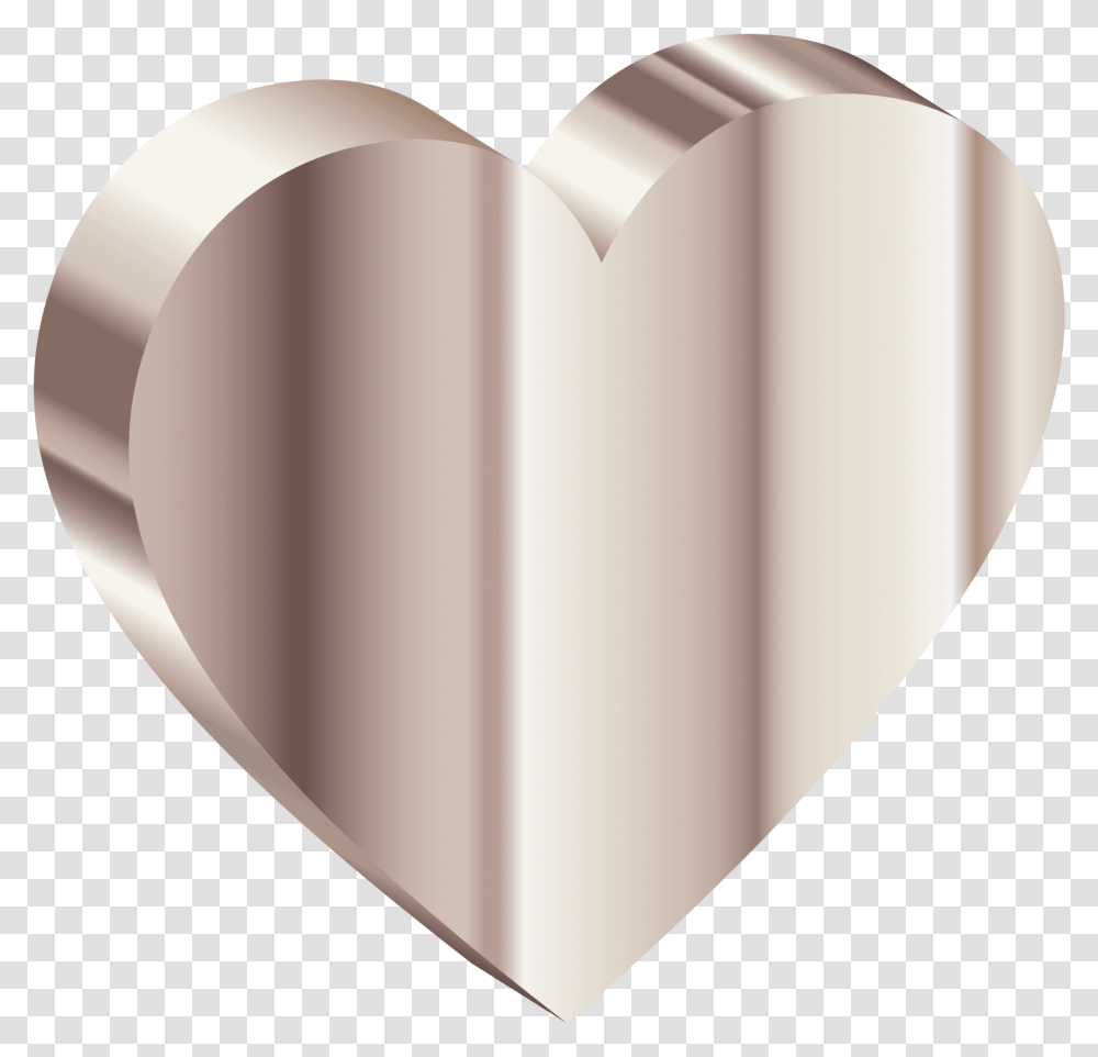 Heart Clip Arts For Web Clip Arts Free Backgrounds White 3d Heart, Lamp, Cushion, Interior Design, Indoors Transparent Png