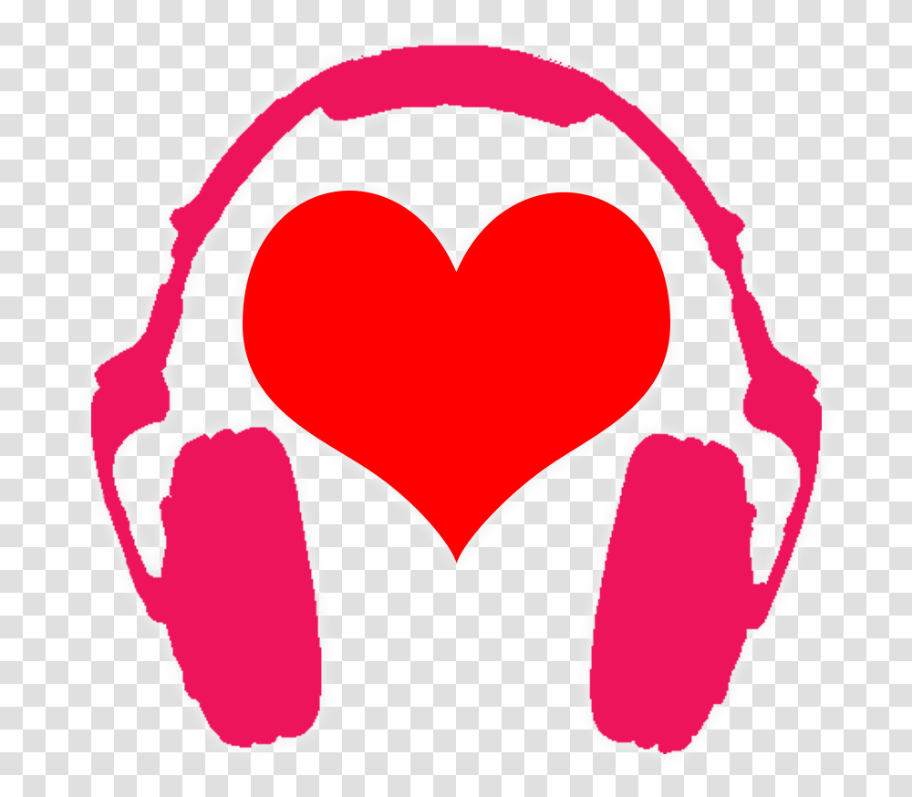 Heart Clipart Anime Headphone With Heart, Ketchup, Food, Dynamite, Bomb Transparent Png