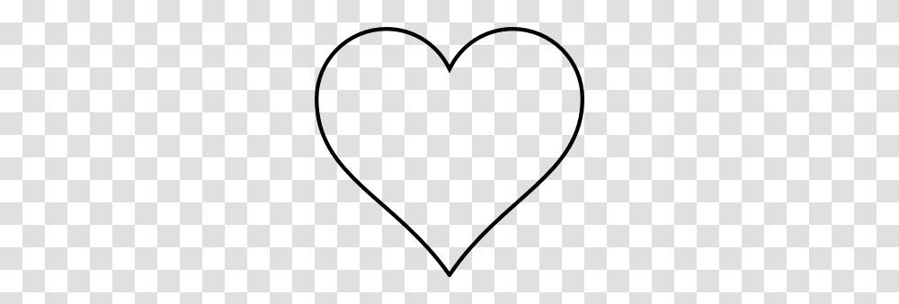 Heart Clipart Black And White Heart Outline Clip Art Small Red, Gray, World Of Warcraft Transparent Png