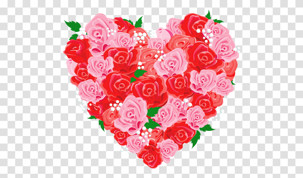 Heart Clipart Bouquet Love Hearts Stickers For Whatsapp, Floral Design, Pattern, Rose Transparent Png