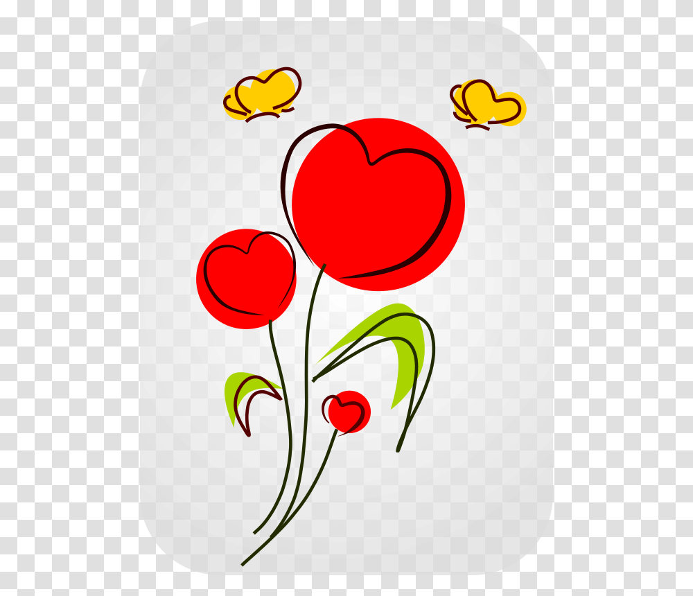 Heart Clipart Clipart Flower Clipart, Floral Design, Pattern Transparent Png