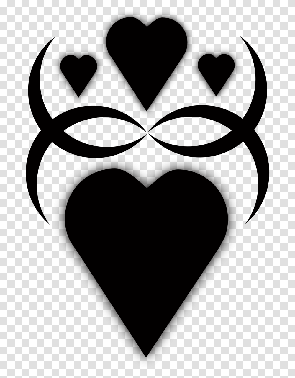Heart Cool Symbol For Love, Face, Path, Mustache, Pillow Transparent Png