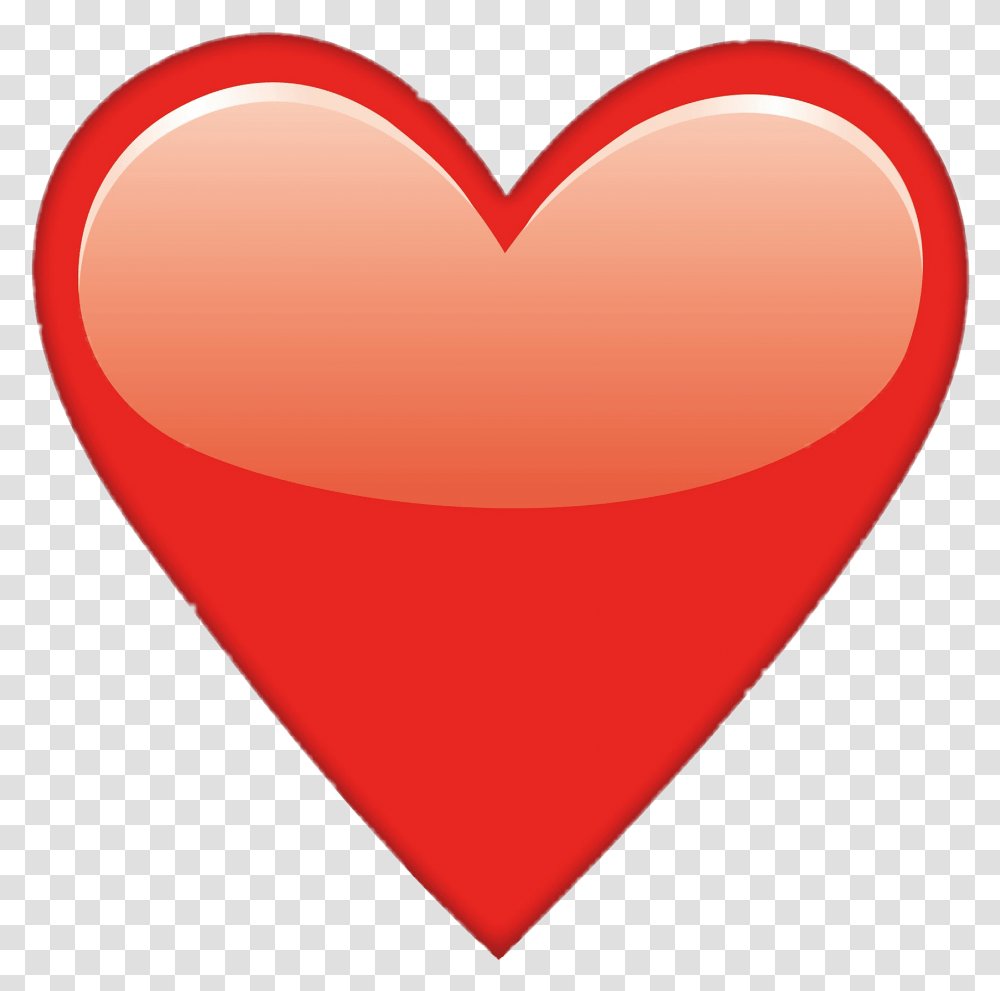 Heart Corazon Red Rojo Sticker Tumblr Emoji Love, Balloon, Plectrum Transparent Png