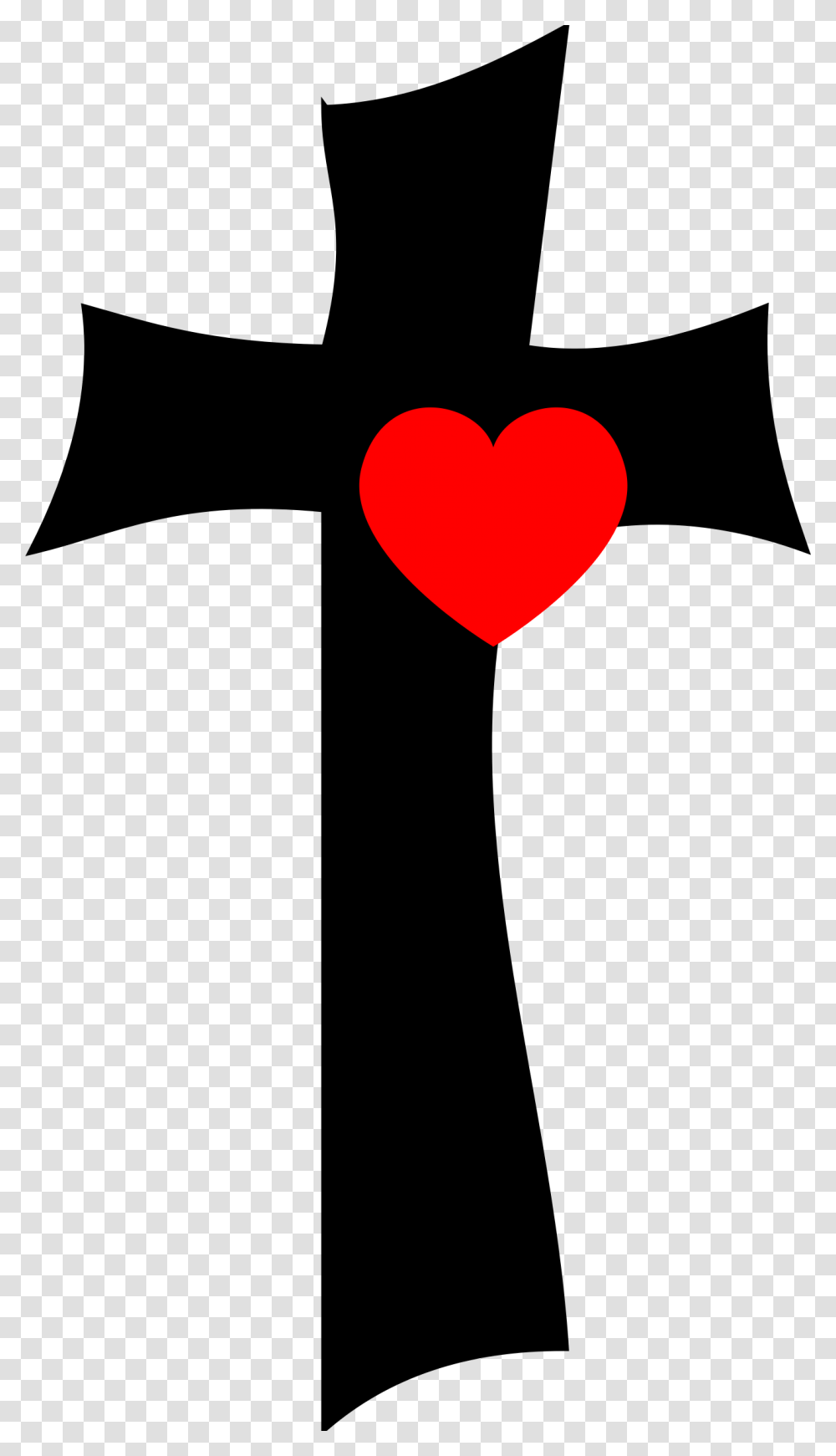 Heart Cross Clip Art Transparent Png