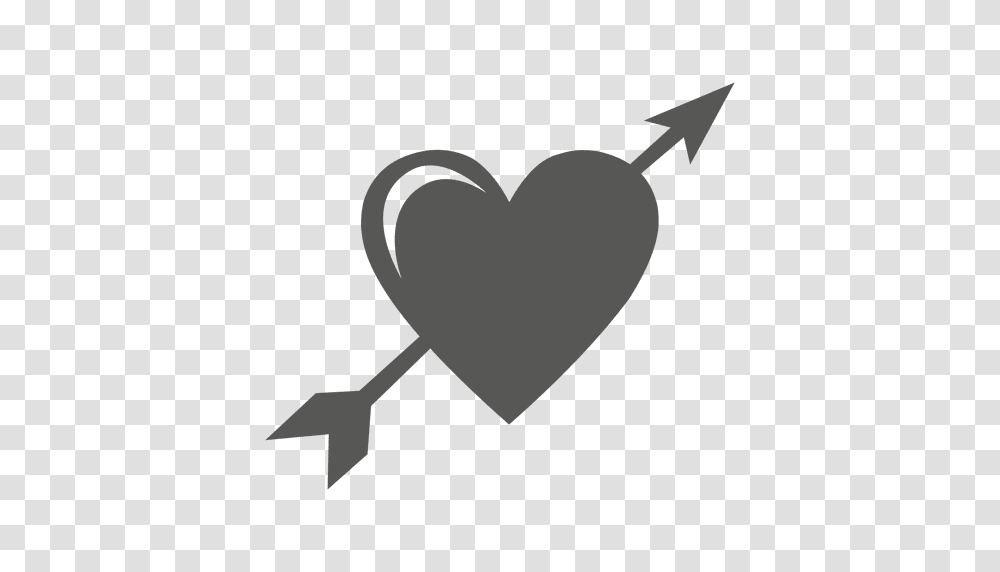 Heart Crossed Arrow Icon, Photography Transparent Png
