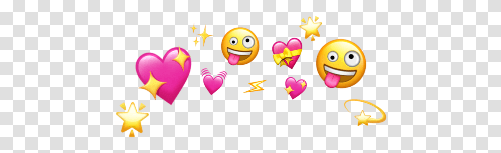 Heart Crown Emoji, Crowd Transparent Png