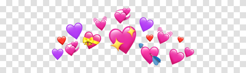 Heart Crown I Made For Anyone To Use Corona De Corazones, Rubber Eraser Transparent Png
