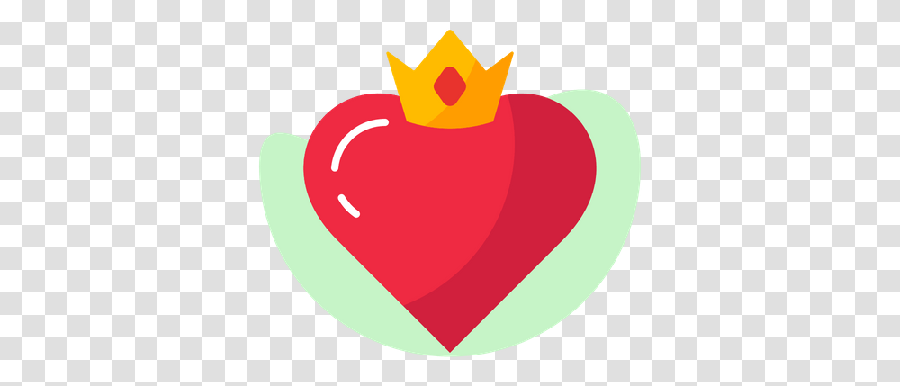 Heart Crown Icon Of Flat Style Language, Plant, Food, Vegetable, Produce Transparent Png