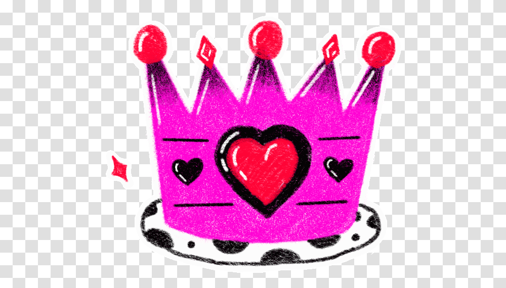 Heart, Crown, Jewelry, Accessories Transparent Png