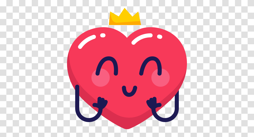 Heart Crown Princess Emoji Emo Free Icon Of Mrvalentine Cute Heart Emoji, Text Transparent Png