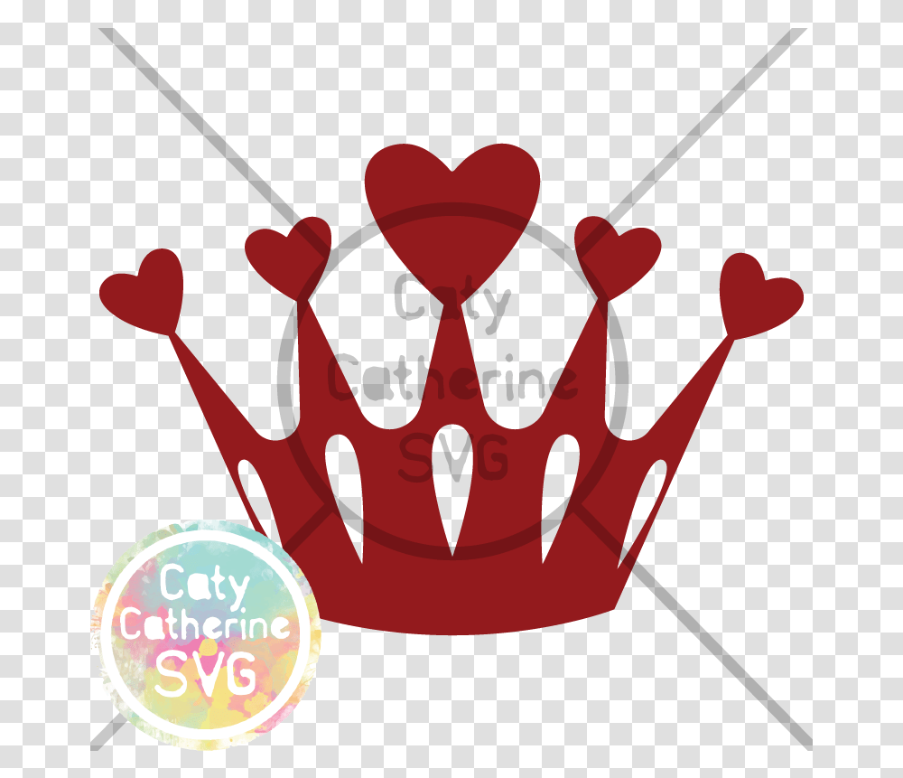 Heart Crown Princess Svg Cut File Crown With Hearts Svg, Jewelry, Accessories, Accessory, Dynamite Transparent Png