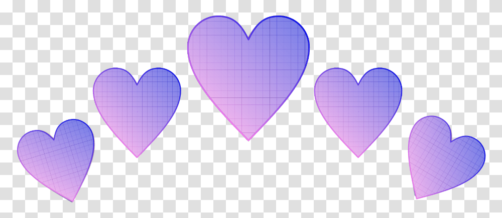 Heart Crown Purple Freetoedit Ftestickers Sticker Heart Transparent Png