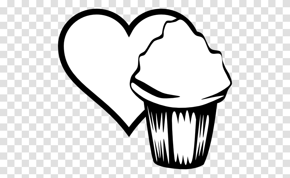 Heart Cupcake Cliparts, Food, Cream, Dessert, Creme Transparent Png