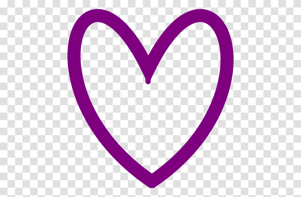 Heart Cute & Clipart Free Download Ywd Purple Heart Outline Clipart, Label, Text Transparent Png
