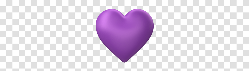 Heart D Puff Purple Free Images, Balloon, Cushion, Pillow Transparent Png