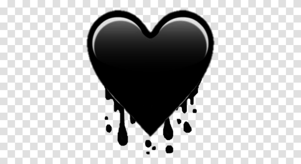 Heart Dark Slime Sad Goth Love Gothic Aesthetic Dripping Heart Effect Picsart, Blow Dryer, Appliance, Hair Drier, Mustache Transparent Png