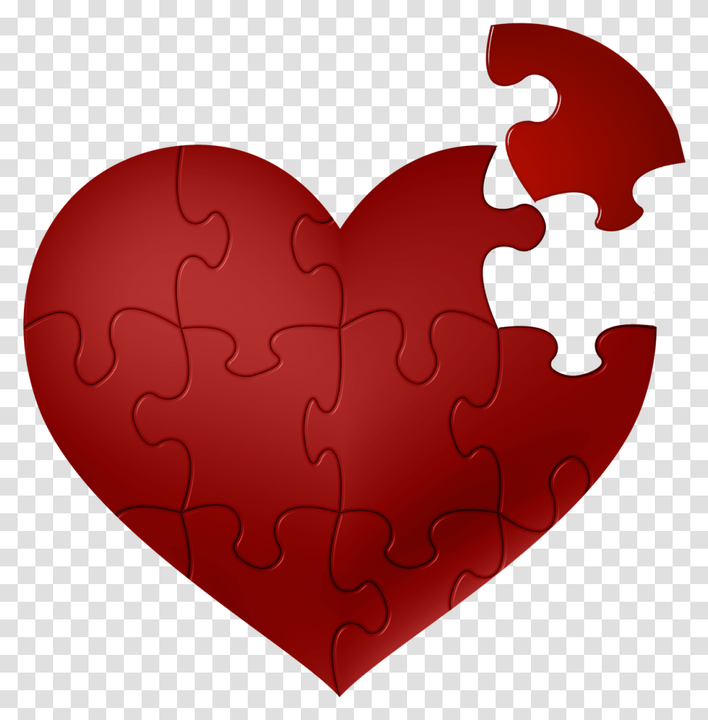 Heart Decoration Image Breaks Free Image On Pixabay Heart Puzzle Piece, Jigsaw Puzzle, Game Transparent Png