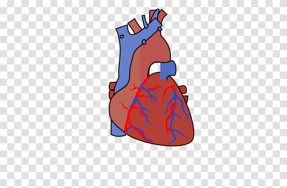 Heart Diagram Vein Clip Art, Bag, Plot, Sack, Backpack Transparent Png
