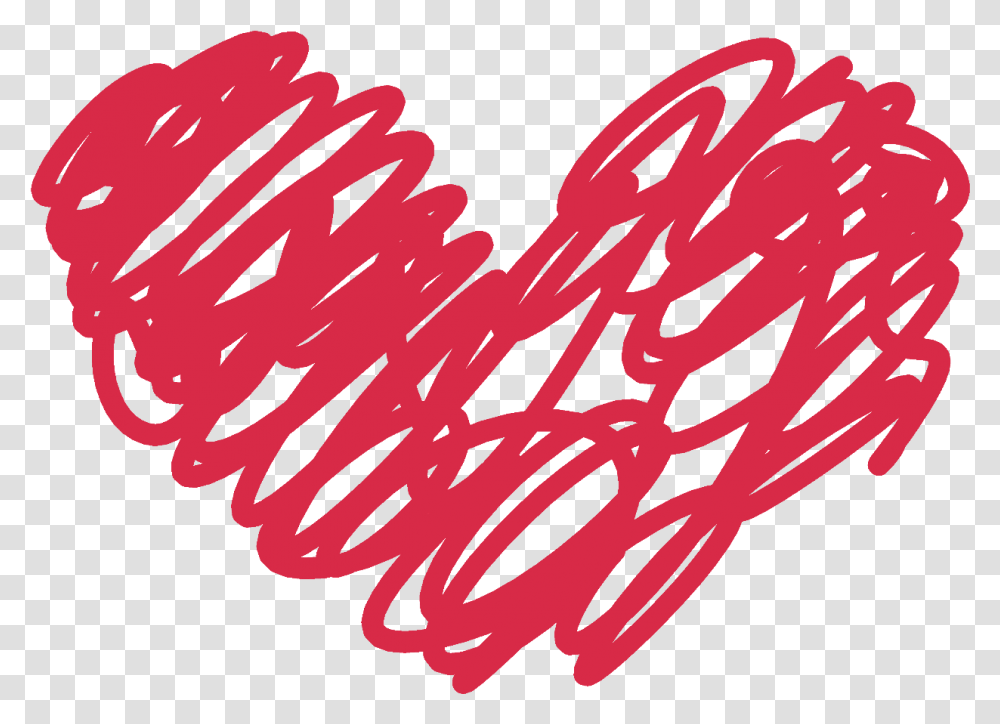 Heart Doodle Doodle Heart Clipart, Calligraphy, Handwriting, Dahlia Transparent Png