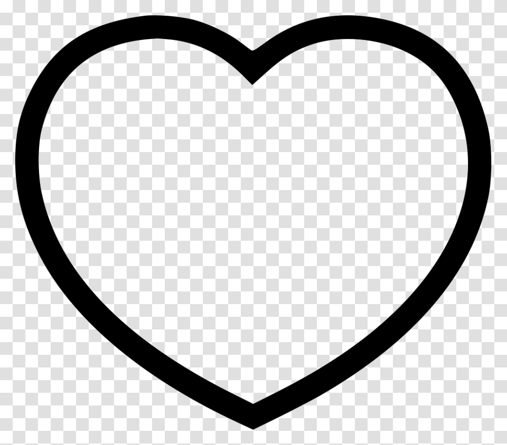 Heart Doodle Instagram Heart Icon, Stencil Transparent Png