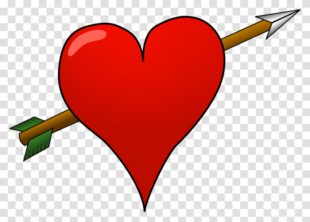 Heart Drawing Arrow Download Anatomy, Plant, Pillow, Cushion Transparent Png