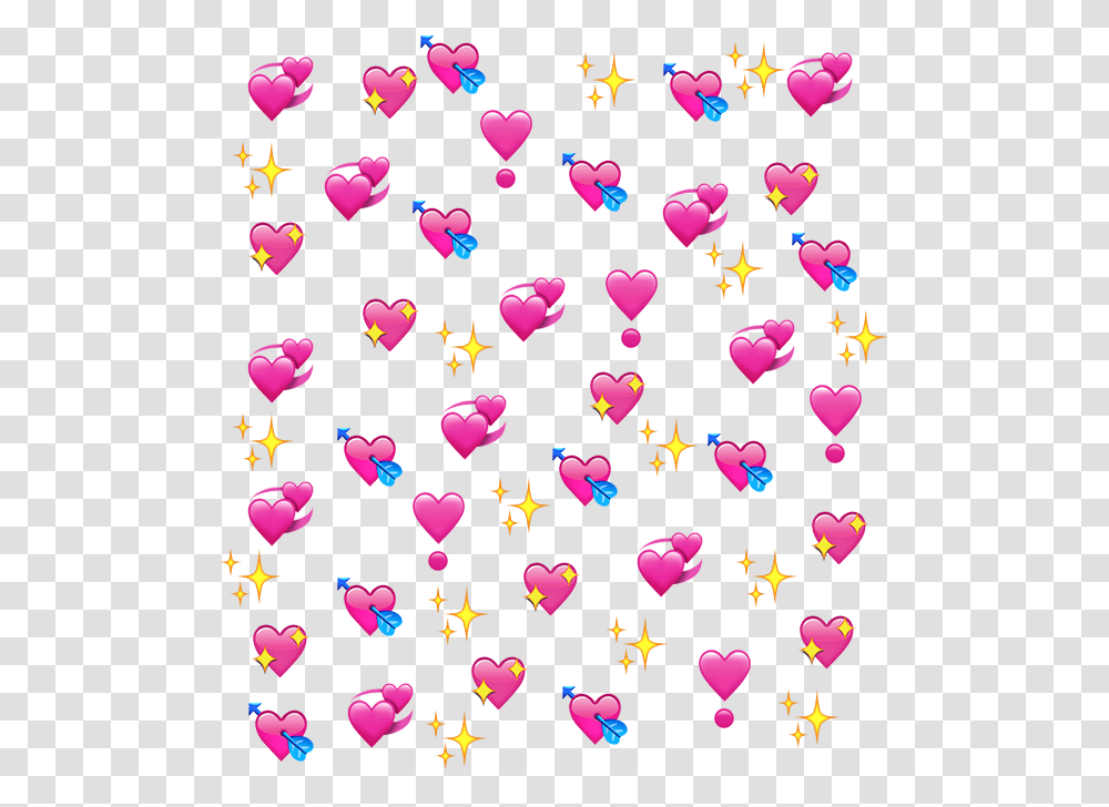 Heart Emoji Background Heart Emoji Background, Confetti, Paper, Christmas Tree, Ornament Transparent Png