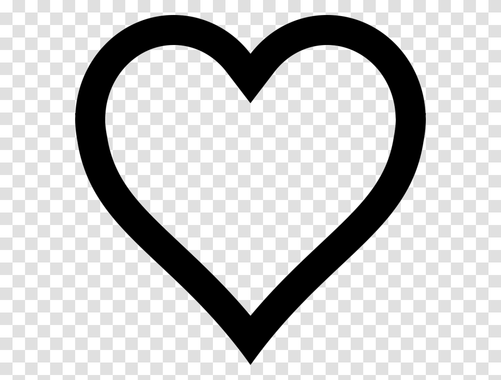 Heart Emoji Coloring Page, Label Transparent Png