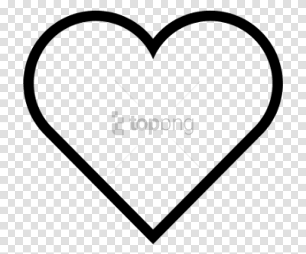 Heart Emoji Coloring Page Transparent Png