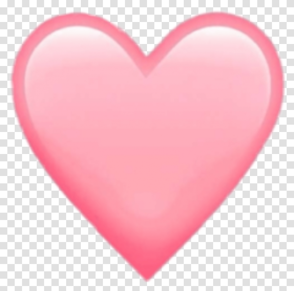 Heart Emoji Emojis Heartemoji Background Pink Pinkheart Light Pink Heart Emoji, Balloon, Pillow, Cushion, Sweets Transparent Png