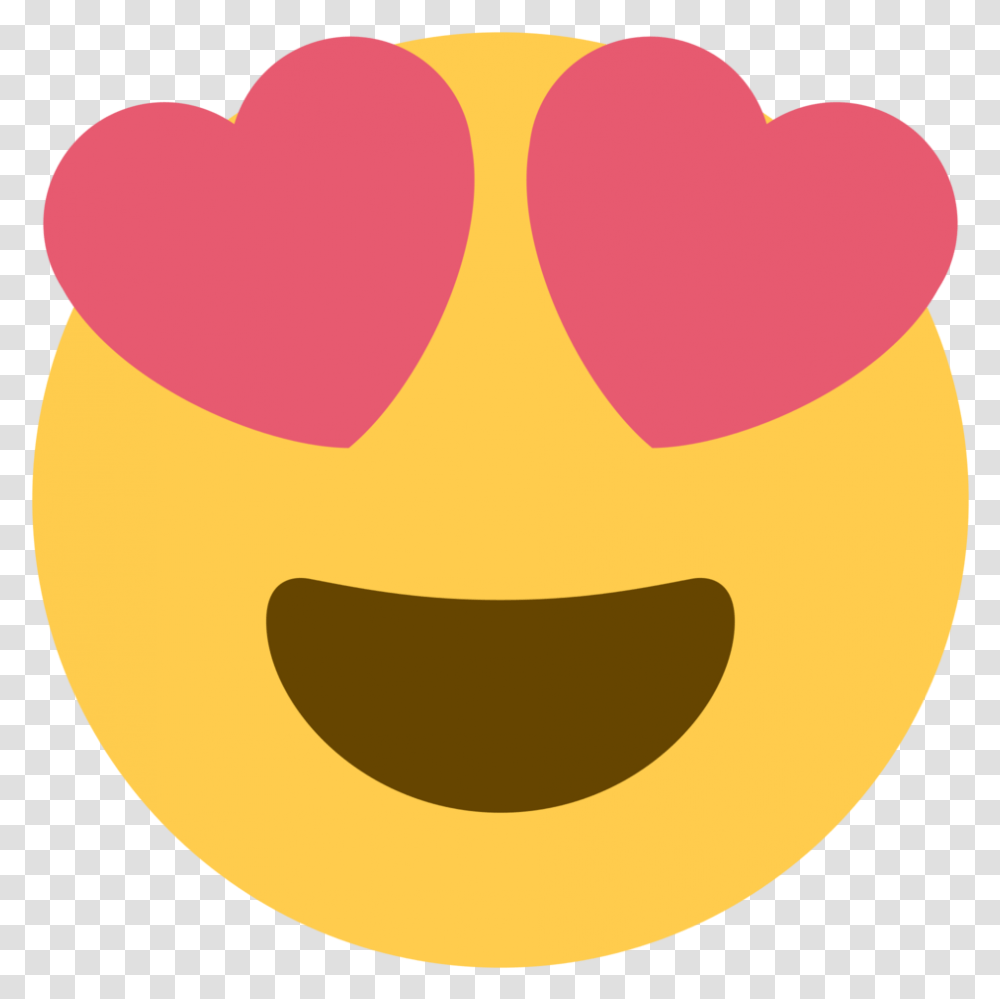 Heart Emoji Face, Label, Sticker, Food Transparent Png