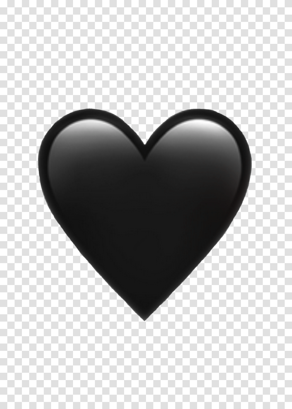 Heart Emoji Iphone Black Emojiiphone Iphoneemoji Heart, Balloon, Bird, Animal Transparent Png