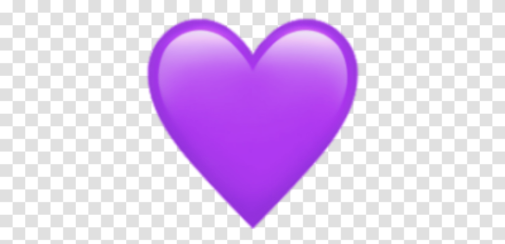 Heart Emoji Iphone Purple Purple Heart Emoji Background, Balloon, Cushion Transparent Png