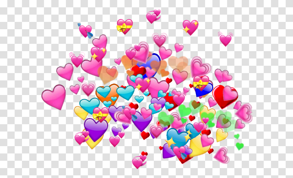 Heart Emoji Memes Wholesome 2yamahacom, Pattern, Ornament, Paper, Fractal Transparent Png