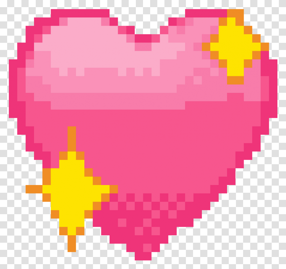 Heart Emoji Pixelart Pixel Pixel Heart, Rug, Cushion, Mouth Transparent Png