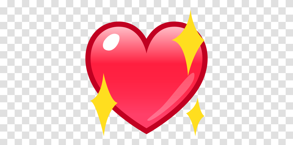 Heart Emoji Sparkle 6 Image Sparkle Emoji Heart, Balloon, Light Transparent Png