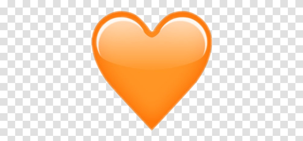 Heart Emoji & Clipart Free Download Ywd Background Orange Heart Emoji, Balloon, Label, Text, Sweets Transparent Png