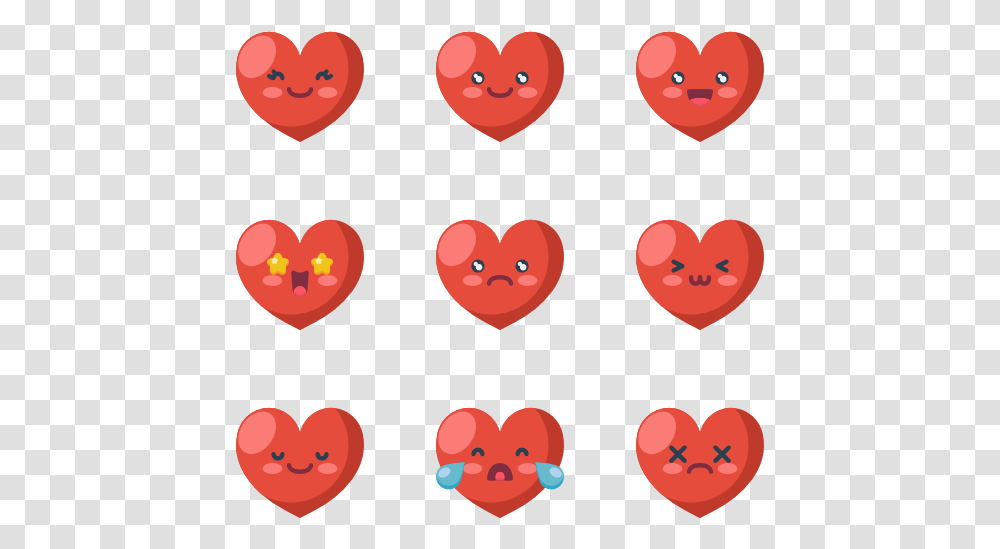 Heart Emoticons Clipart Vector Dates, Photo Booth, Pac Man Transparent Png