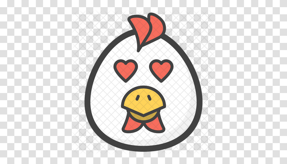 Heart Eyes Egg Emoji Icon Vector Graphics, Pac Man, Road Sign, Symbol Transparent Png