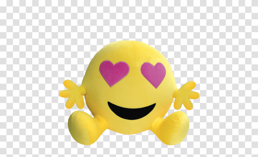 Heart Eyes Emoji Bestie Emoji For Bestie, Toy, Pac Man, Animal, Inflatable Transparent Png