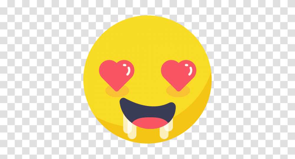 Heart Eyes Emoji Horny In Love, Tennis Ball, Sport, Sports, Balloon Transparent Png