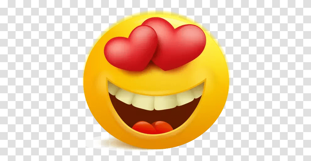 Heart Eyes Emoji Photos Love Emoji, Plant, Food, Pumpkin, Vegetable Transparent Png