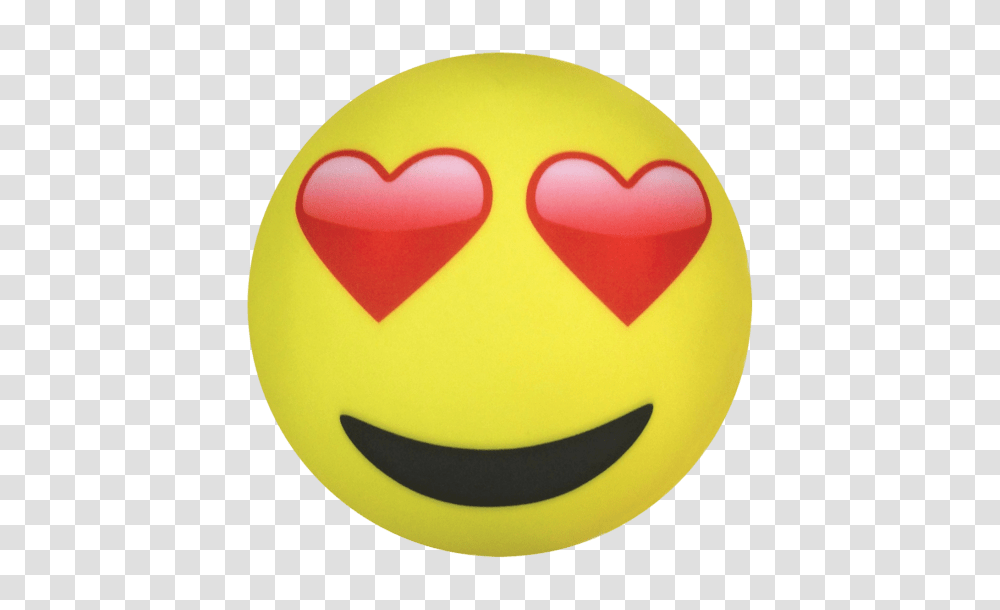 Heart Eyes Emoji Pillow Iscream, Ball, Logo, Trademark Transparent Png