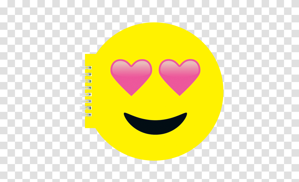 Heart Eyes Emoji Scented Notebook High Resolution Loved Emoji, Tennis Ball, Sport, Sports, Graphics Transparent Png