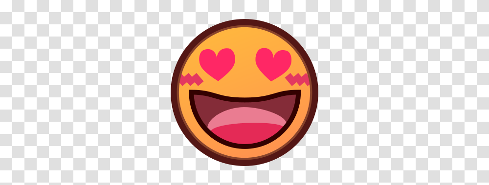 Heart Eyes Emojidex, Plant, Food, Egg, Sweets Transparent Png