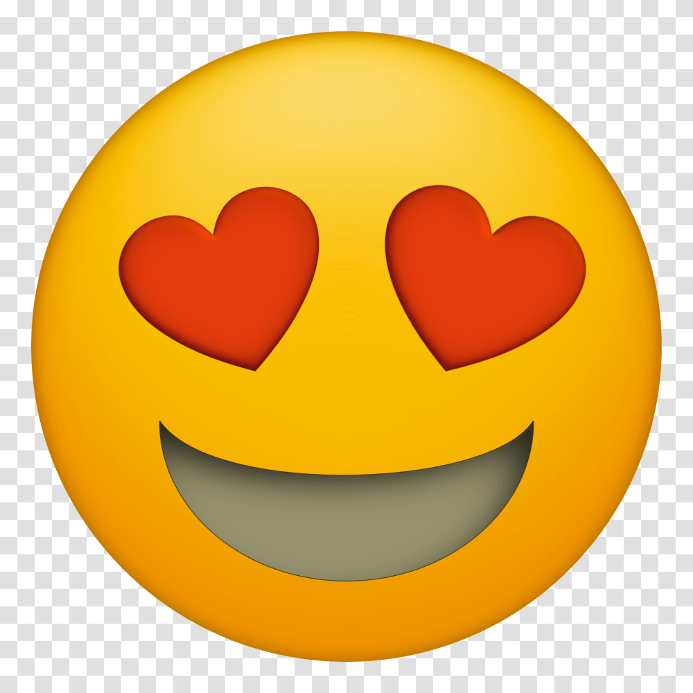 Heart Eyes Emojis Emoji, Banana, Fruit, Plant, Food Transparent Png