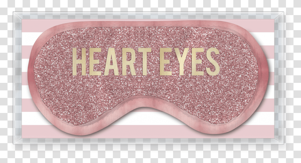 Heart Eyes Eye Mask Eye Shadow, Rug, Bandage, First Aid Transparent Png