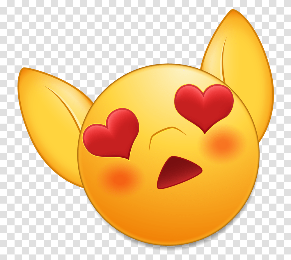 Heart Eyes Open Mouth Emoji, Sweets, Food, Confectionery, Angry Birds Transparent Png