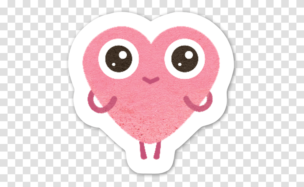 Heart Eyes Sticker Cartoon, Rug, Rubber Eraser, Peeps, Purple Transparent Png