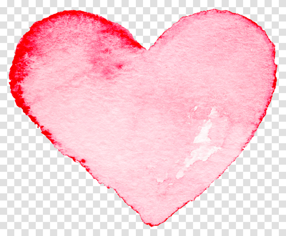 Heart Filter Watercolor Painting Heart Pink Pink Watercolor Heart Transparent Png